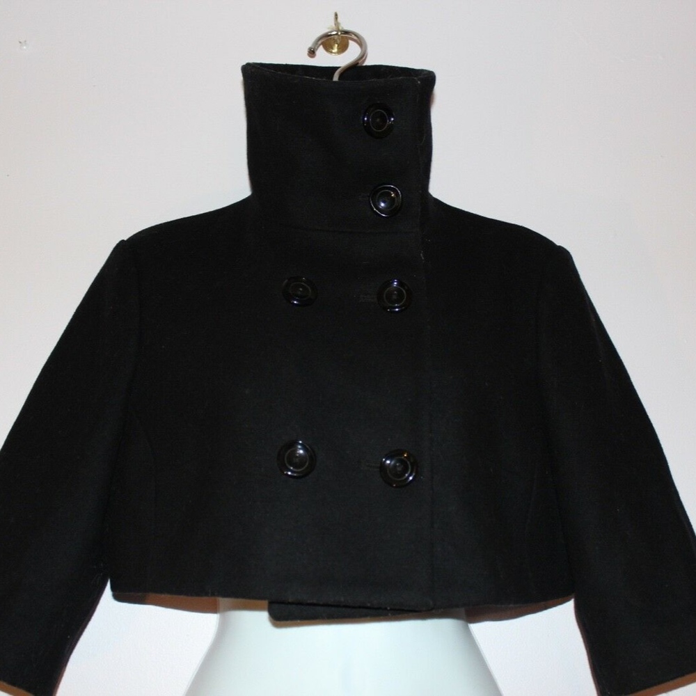 SOLD United Colors of Bennetton black fashion wool - Picture 7 of 7